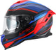 Apex FI200 Integraalhelm Paris Blauw/Rood Mat