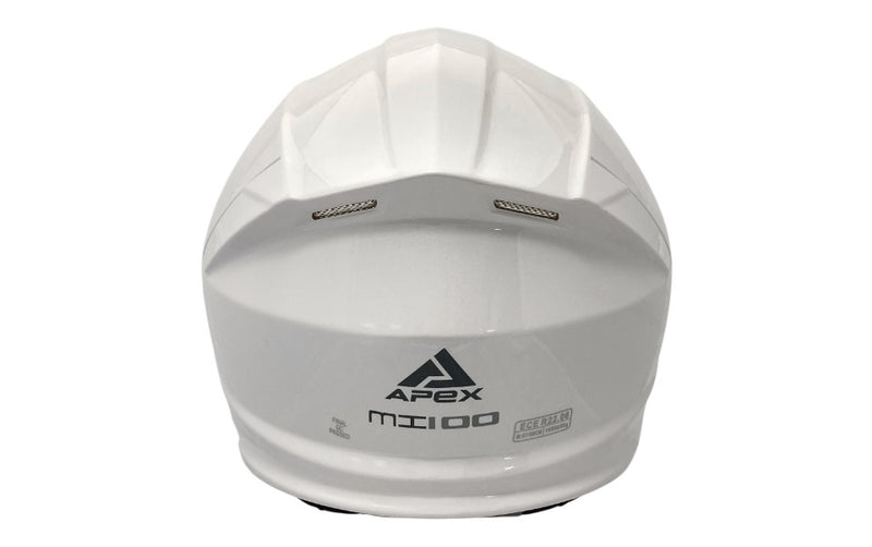 Apex MI100 Systeemhelm Parelmoer Wit