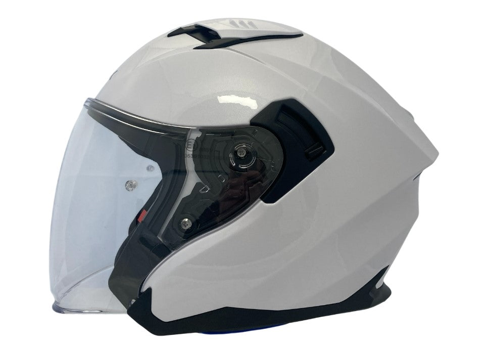 Apex JI200 Jethelm Parelmoer Wit