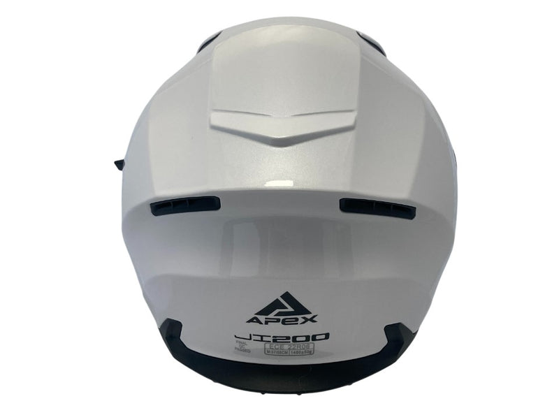 Apex JI200 Jethelm Parelmoer Wit