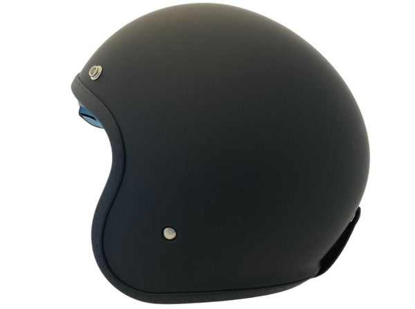Apex JI100 Jethelm Schwarz Matt