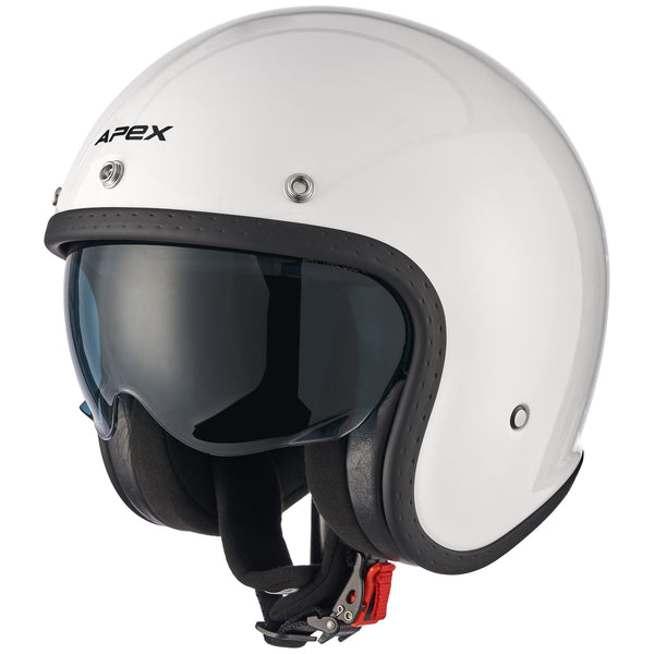 Apex JI100 Jethelm Weiß