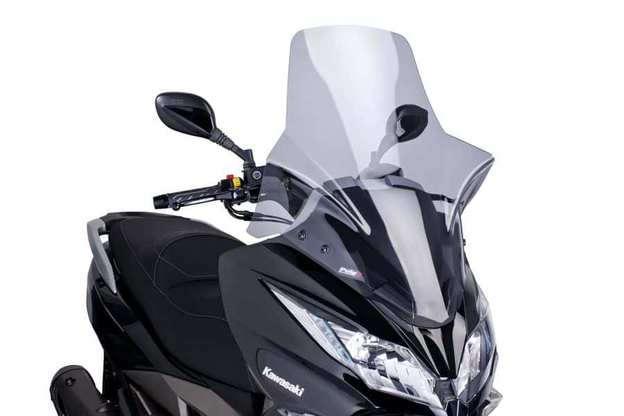 Puig Windscherm V-Tech. Touring Kawasaki J125/J300 (2014-2021) smoke