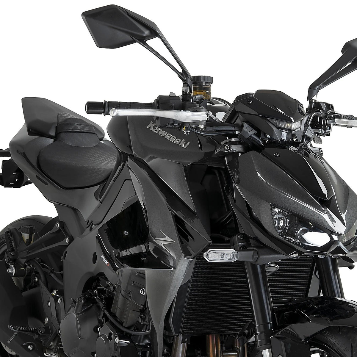 Puig Spoilers D12 Kawasaki Z1100 (2025 en later) zwart