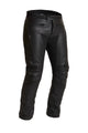 Halvarssons Rullbo Leren Motorbroek Zwart