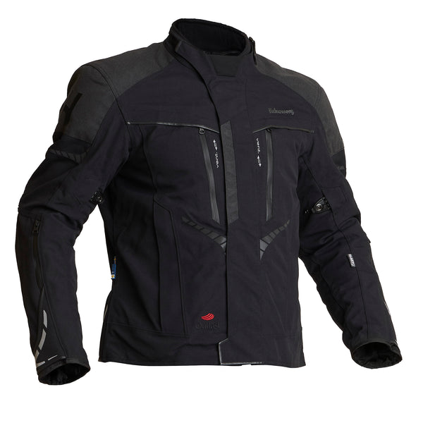 Halvarssons Vansbro Motorradjacke Schwarz