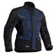 Halvarssons Mora Motorjas Zwart/Blauw