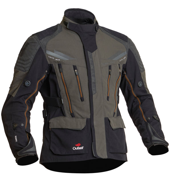 Halvarssons Mora Motorradjacke Schwarz/Grün