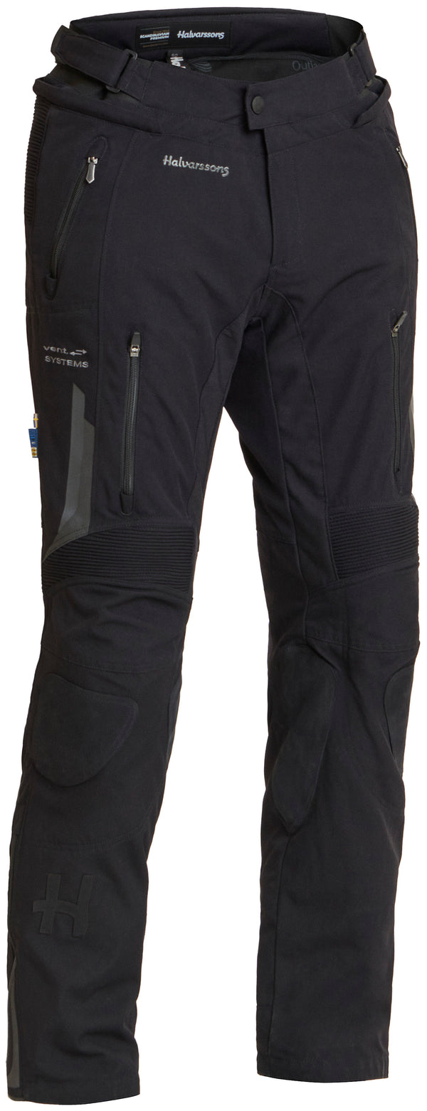 Halvarssons Malung Motorcycle Trousers Black - Short Leg