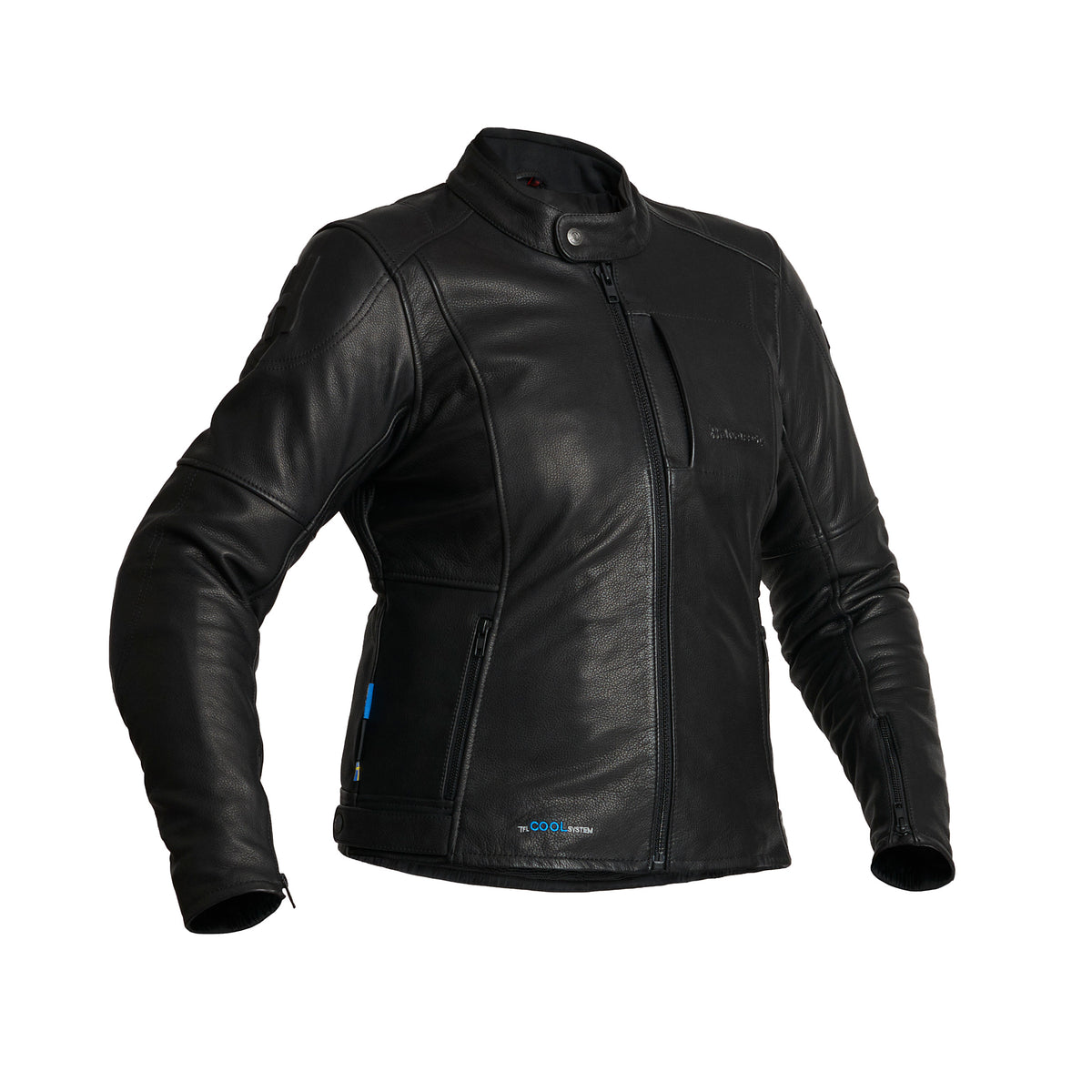 Halvarssons Vitsand Dames Leren Motorjas Zwart
