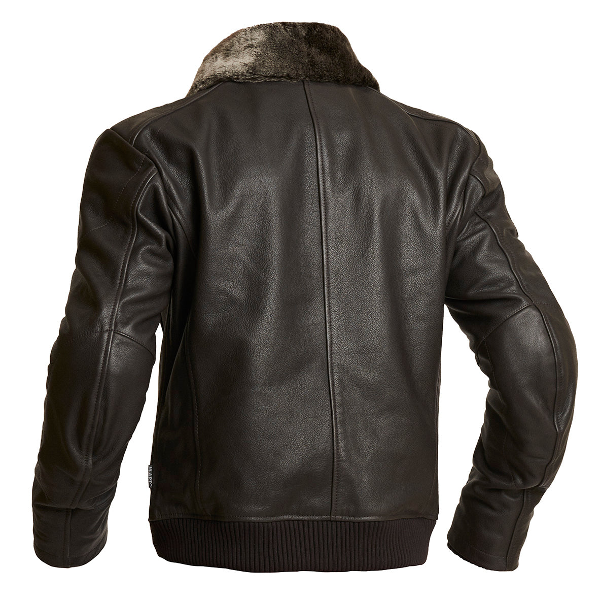 Halvarssons Torsby Leren Motorjas Bruin