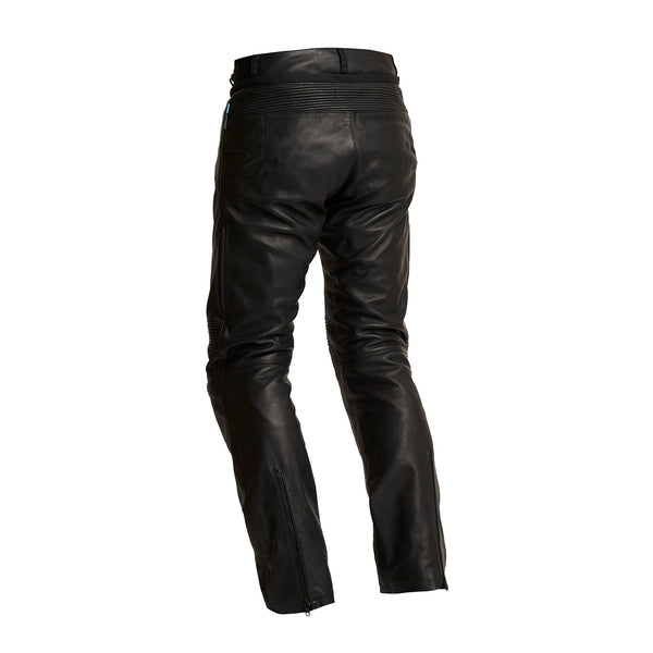 Halvarssons Rinn Leather Motorcycle Trousers Black