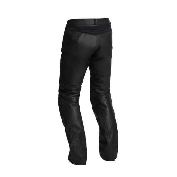 Halvarssons Lysen Leather Motorcycle Trousers Black