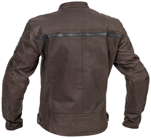 Halvarssons Sandtorp Leder Motorradjacke Braun