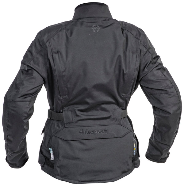 Halvarssons Gruven Motorradjacke für Damen, Schwarz