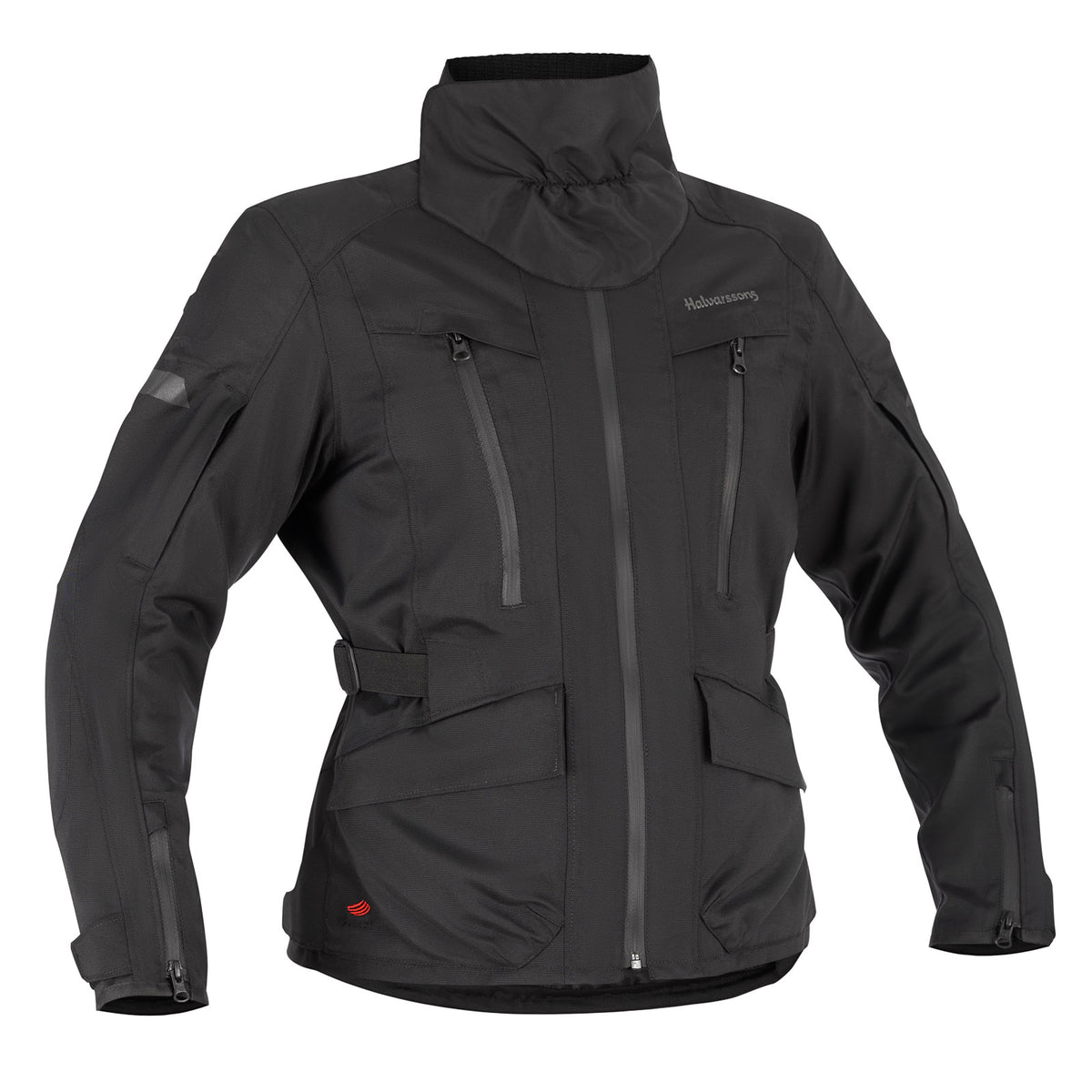Halvarssons Gruven Dames Motorjas Zwart