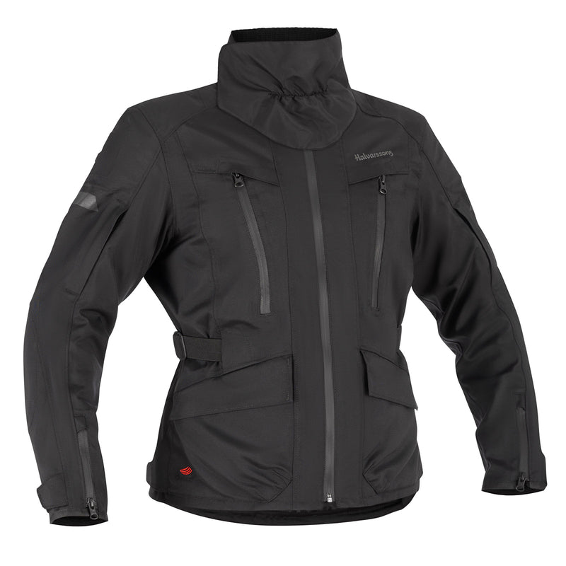 Halvarssons Gruven Dames Motorjas Zwart