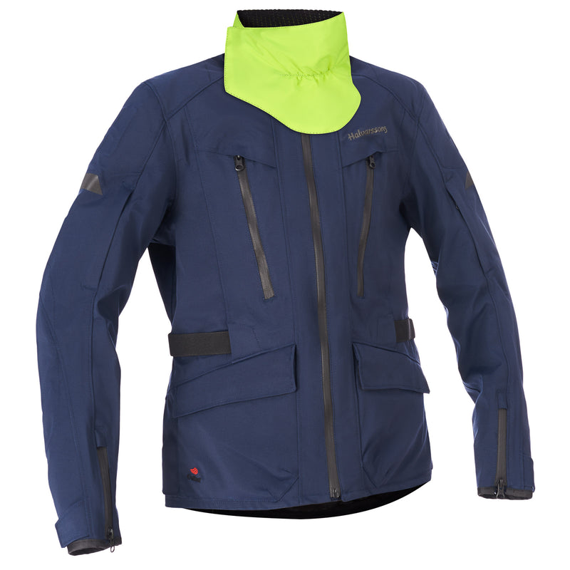 Halvarssons Gruven Dames Motorjas Blauw