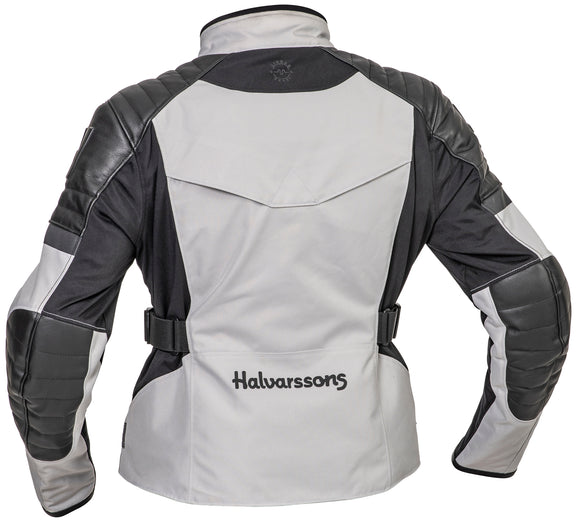 Halvarssons Solberg Dames Motorjas Licht/Grijs/Zwart