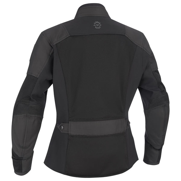 Halvarssons Arvika Damen Motorradjacke Schwarz