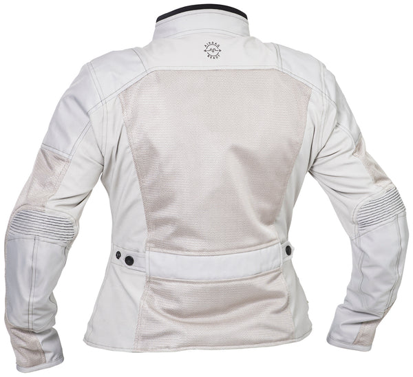 Halvarssons Arvika Damen Motorradjacke Hell/Grau