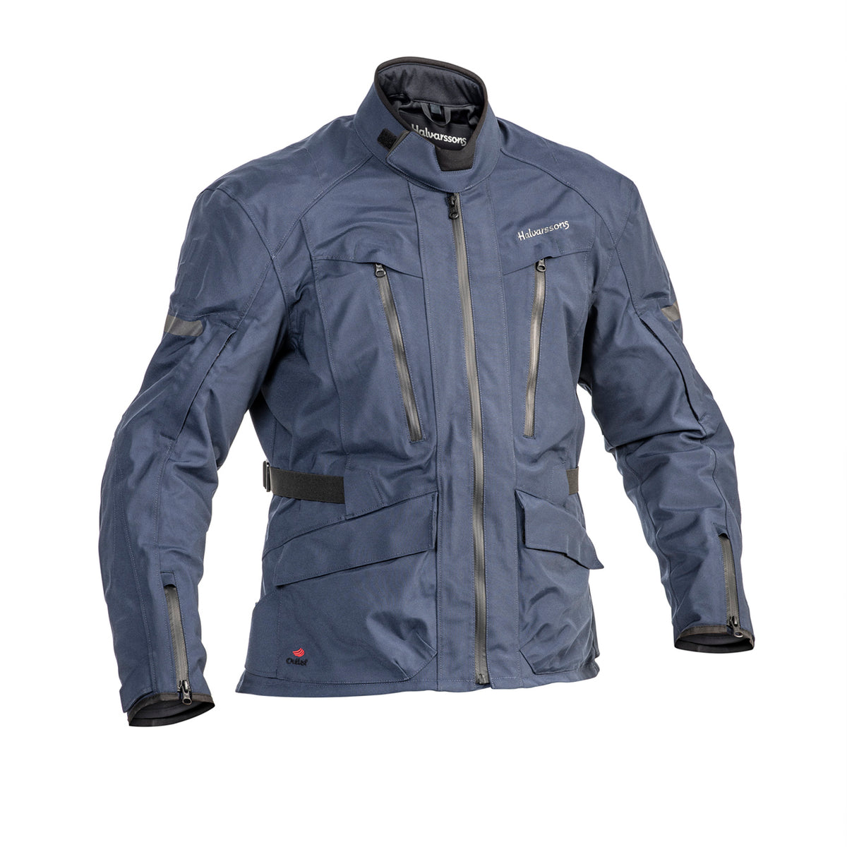Halvarssons Gruven Motorjas Blauw