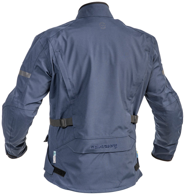 Halvarssons Gruven Motorradjacke Blau