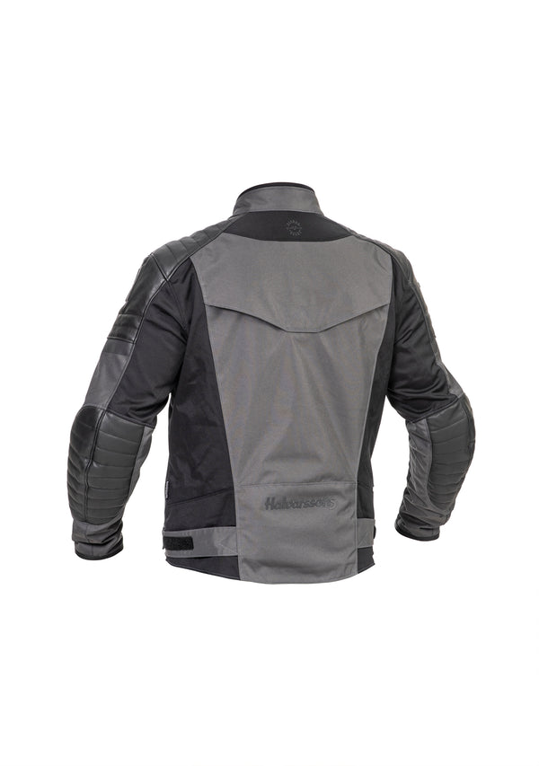 Halvarssons Solberg Motorradjacke Dunkel/Grau/Schwarz