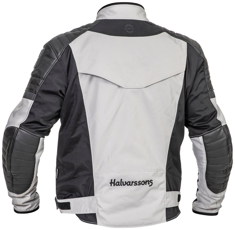 Halvarssons Solberg Motorjas Licht/Grijs/Zwart