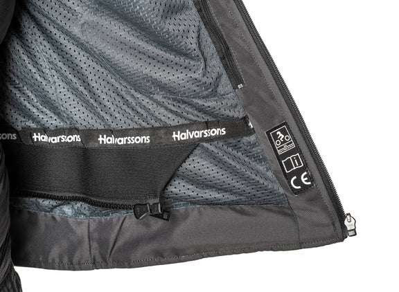 Halvarssons Arvika Motorjas Zwart/Grijs