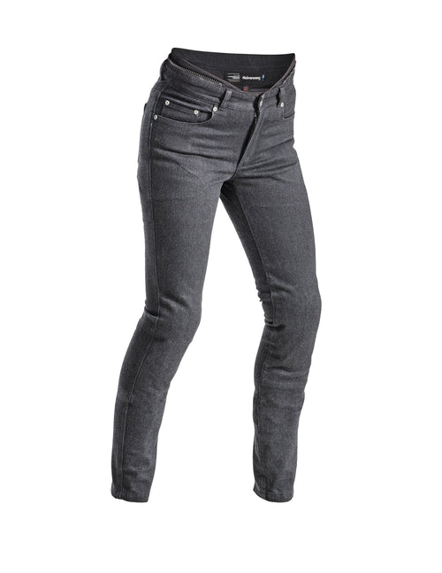 Halvarssons Nyberg Damen Motorradhose Schwarz - Kurze Beine