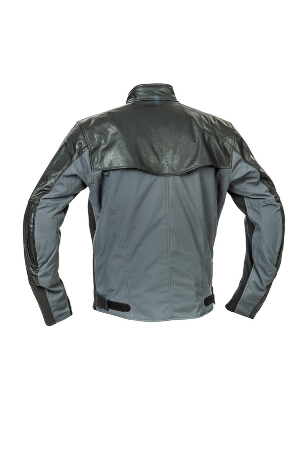 Halvarssons Holmen Motorradjacke Schwarz/Grau