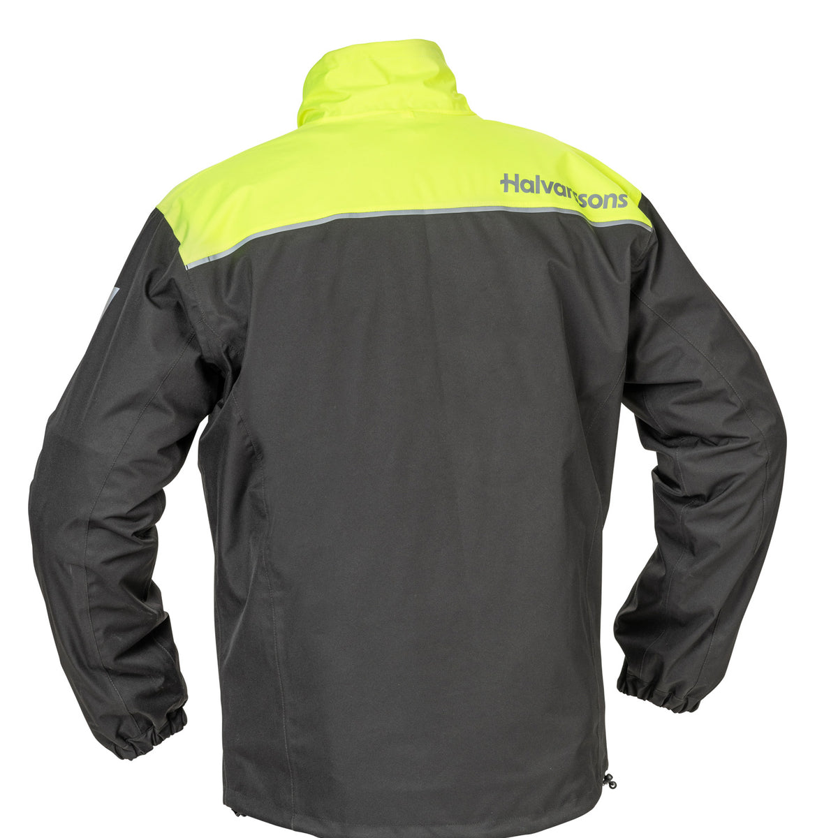 Halvarssons Bofallet Regenkleding Fluogeel/Zwart