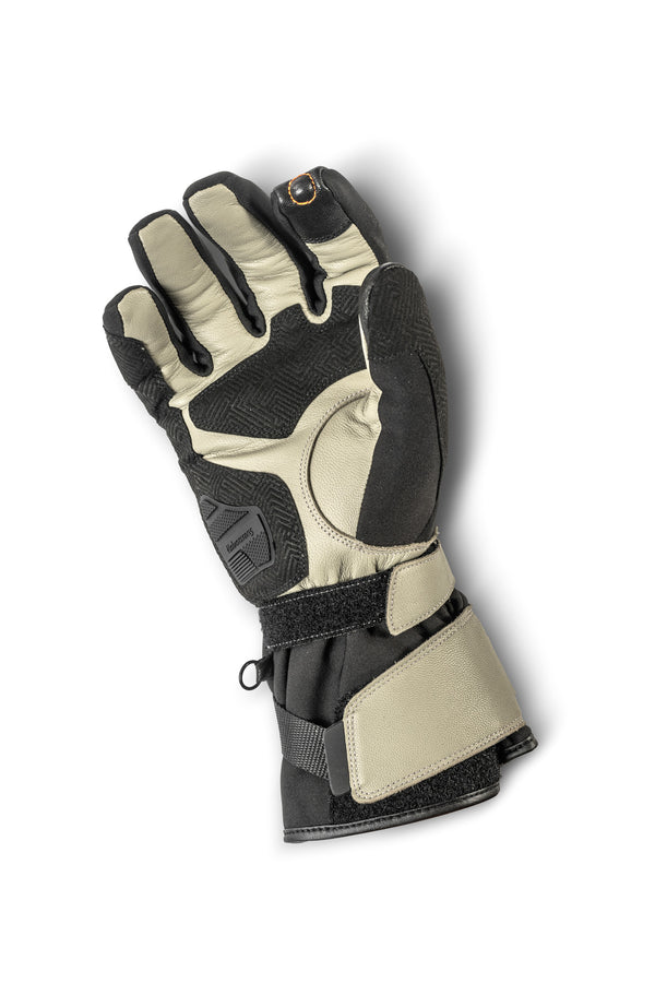 Halvarssons Thiola Motorradhandschuhe Schwarz/Grau