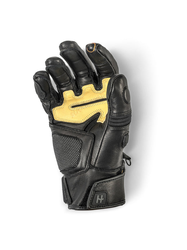 Halvarssons Flon Motorradhandschuhe Schwarz/Beige
