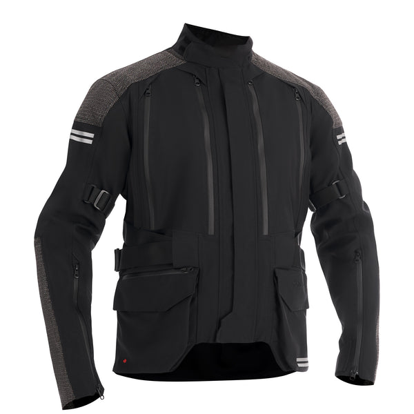 Halvarssons Dalen Motorcycle Jacket Black
