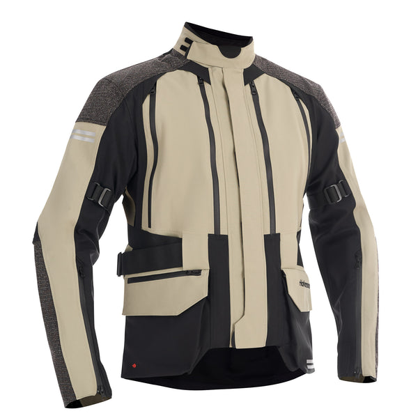 Halvarssons Dalen Khaki/Black Motorcycle Jacket