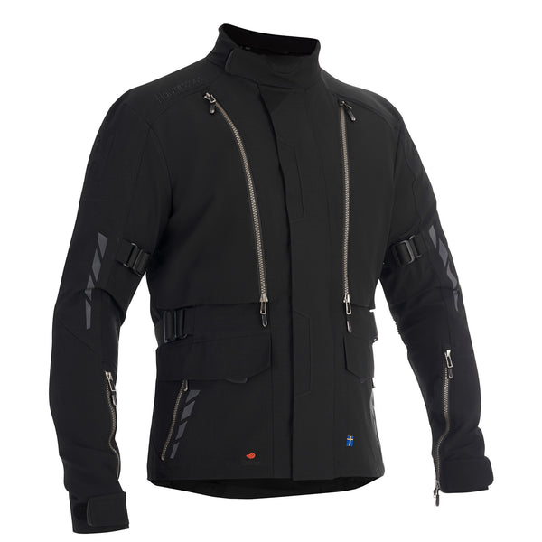 Halvarssons Vinvallen Motorcycle Jacket Black