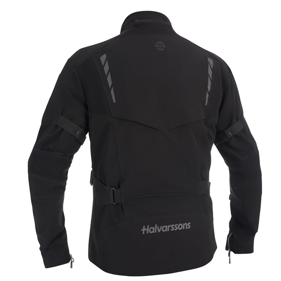 Halvarssons Vinvallen Motorjas Zwart