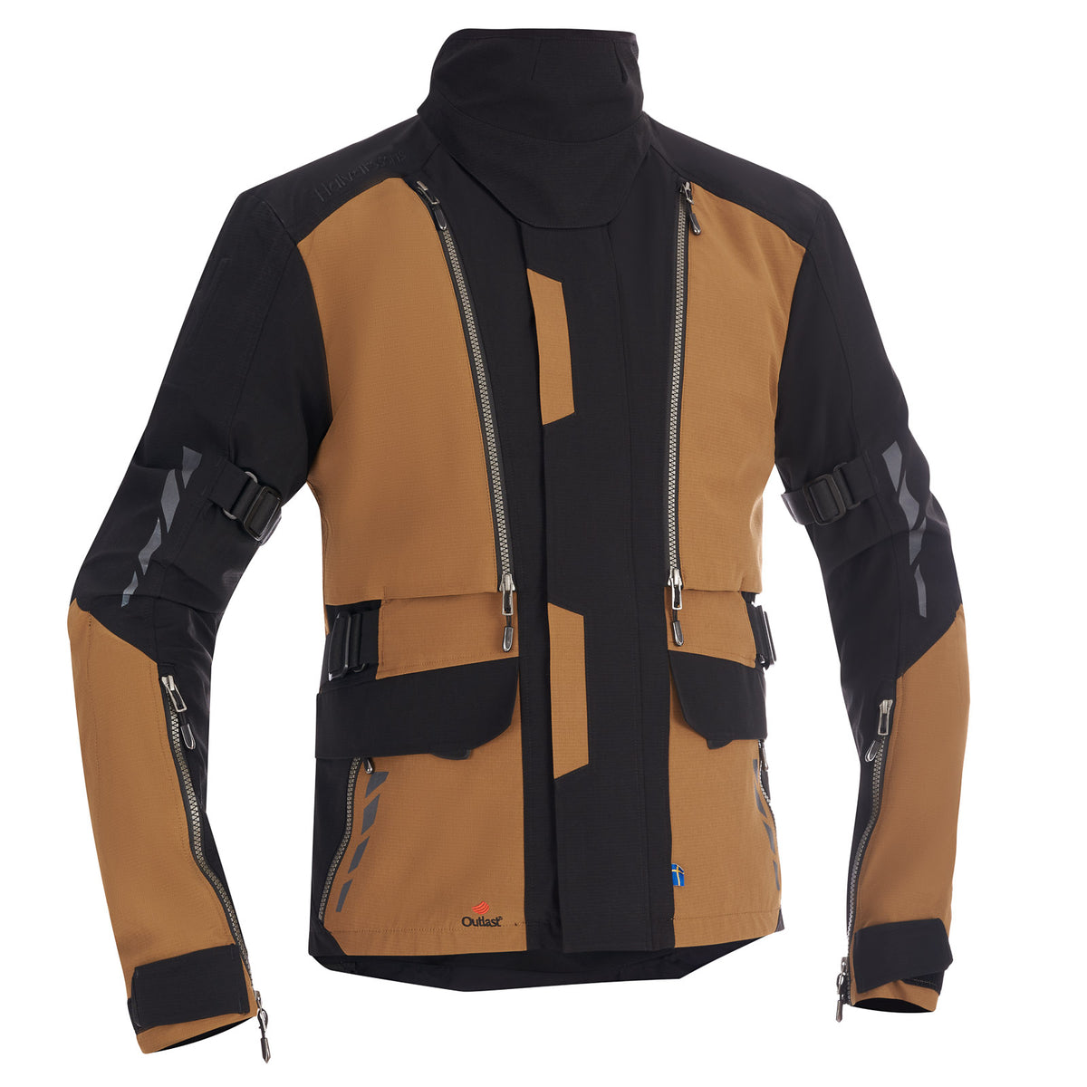 Halvarssons Vinvallen Black/Bronze Motorjas