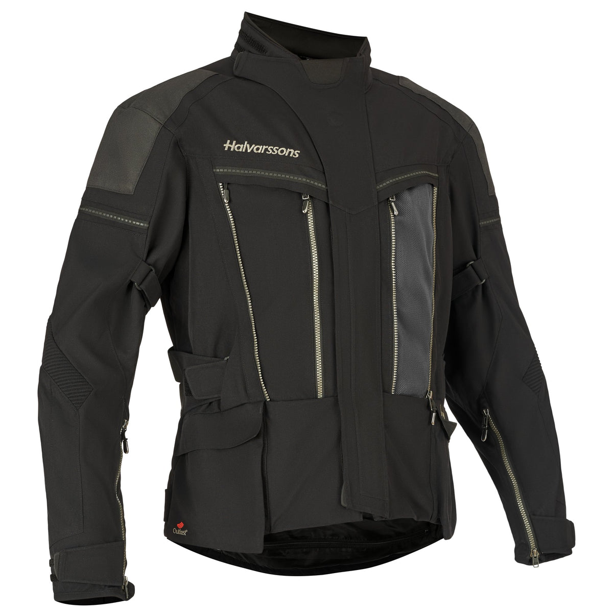 Halvarssons Mora V2 Motorjas Zwart