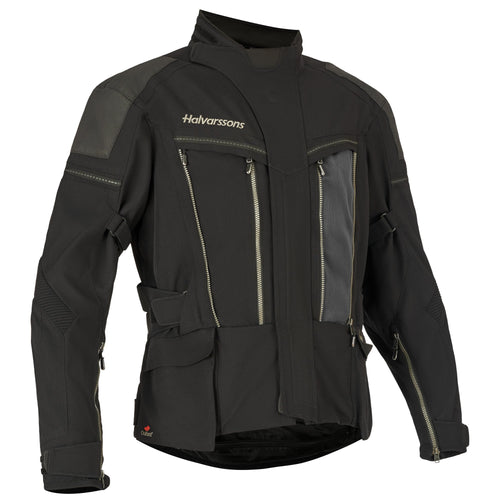 Halvarssons Mora V2 Motorjas Zwart