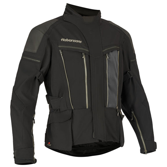 Halvarssons Mora V2 Motorjas Zwart