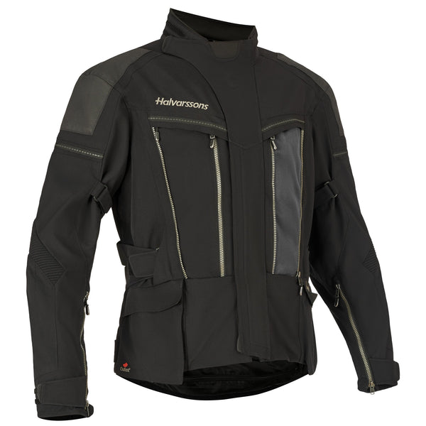 Halvarssons Mora V2 Motorradjacke Schwarz
