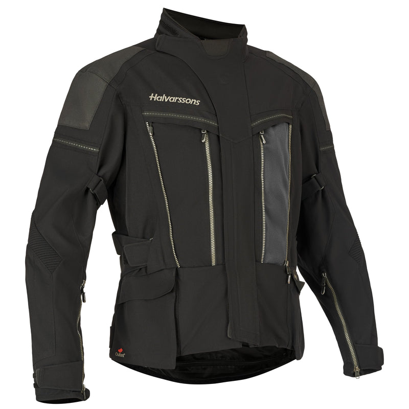 Halvarssons Mora V2 Motorjas Zwart