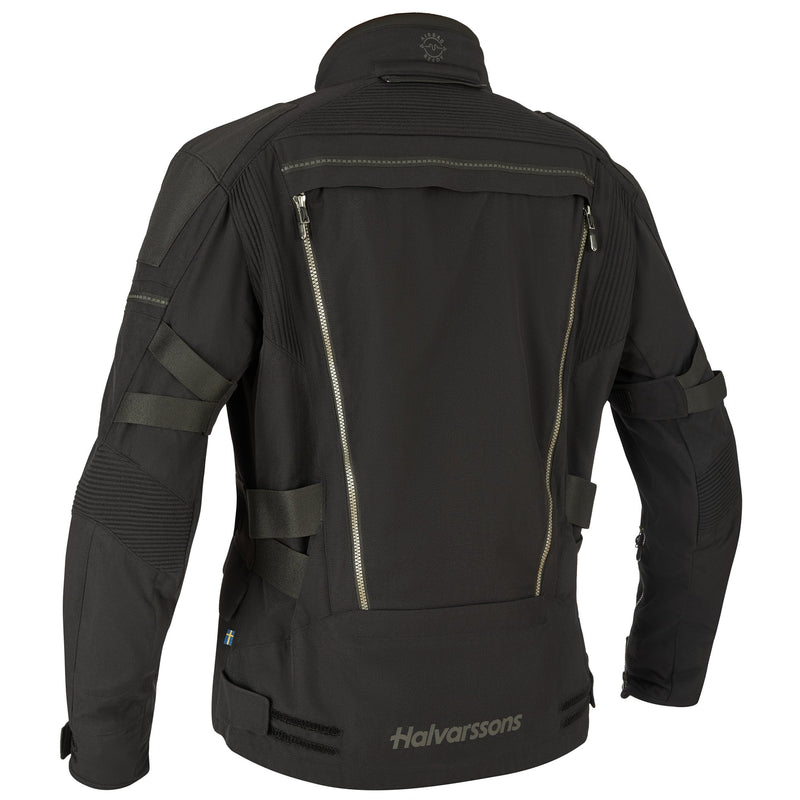Halvarssons Mora V2 Motorjas Zwart