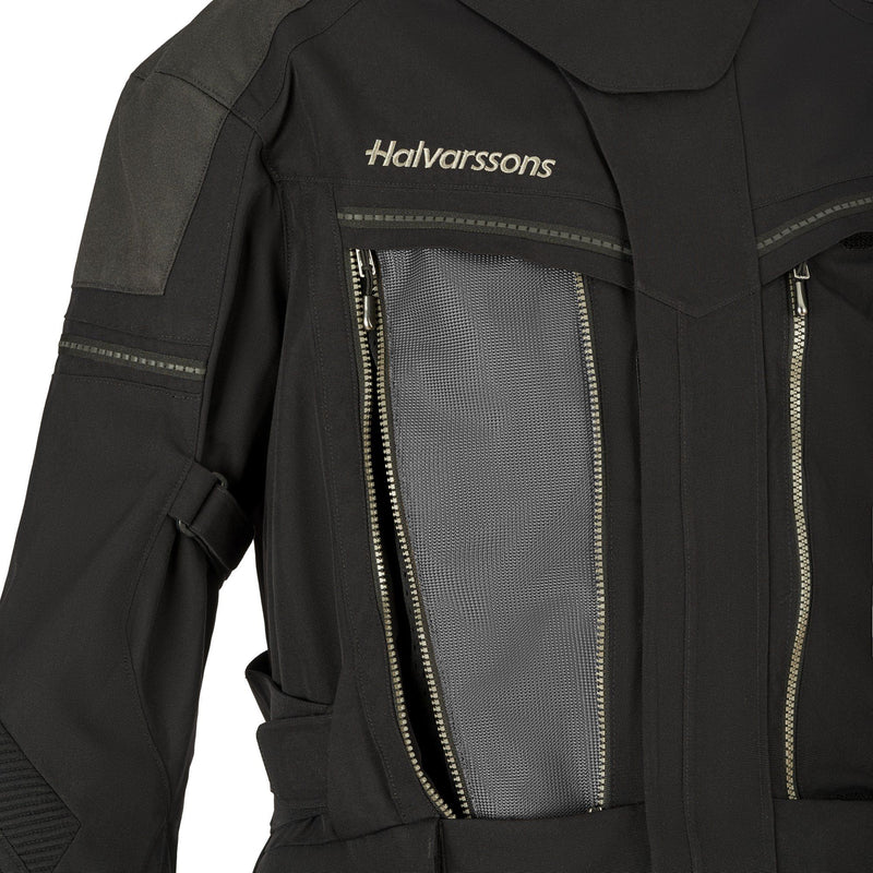 Halvarssons Mora V2 Motorjas Zwart