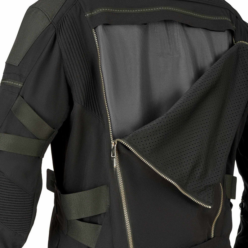 Halvarssons Mora V2 Motorjas Zwart