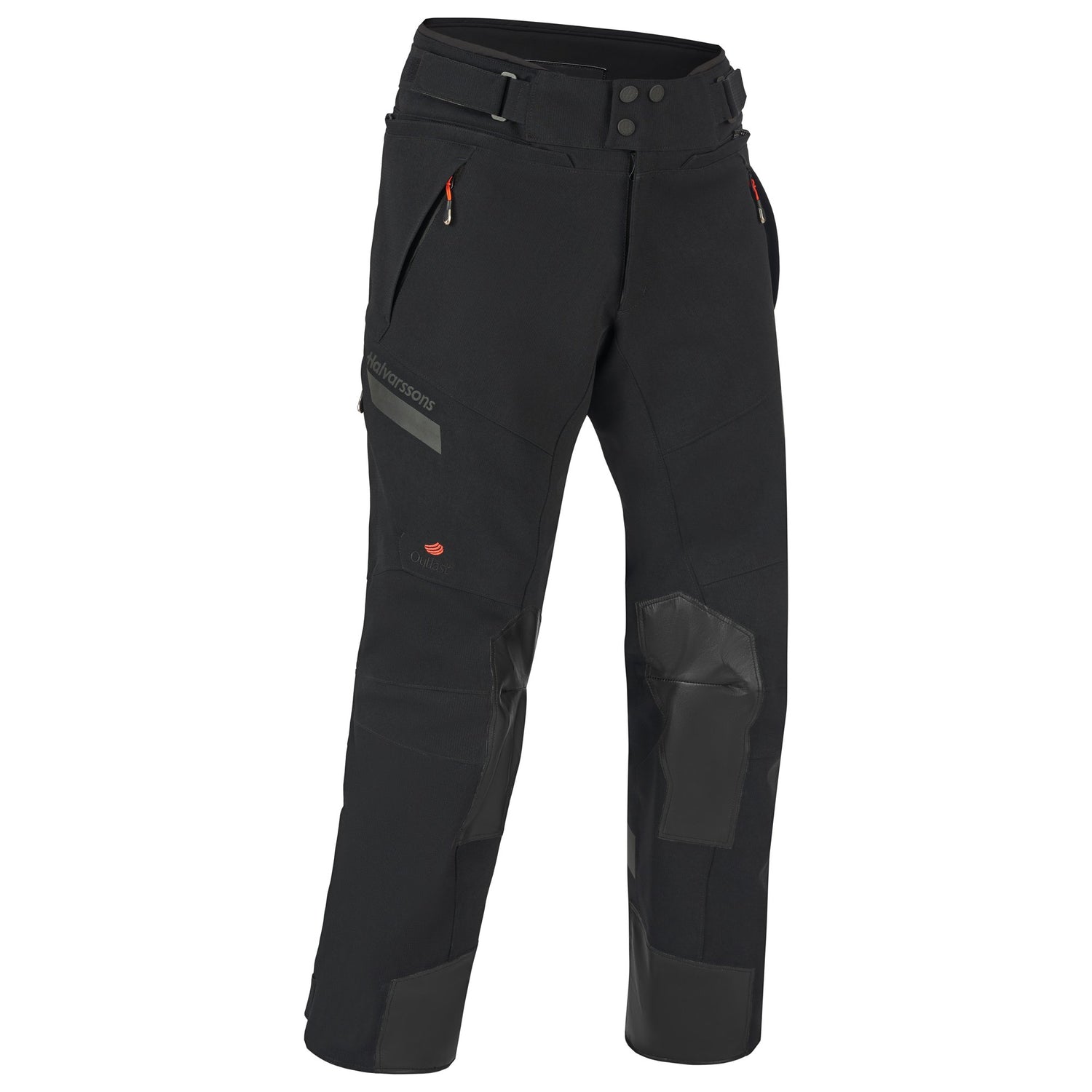 Halvarssons H80 Motorbroek Zwart - Korte pijp
