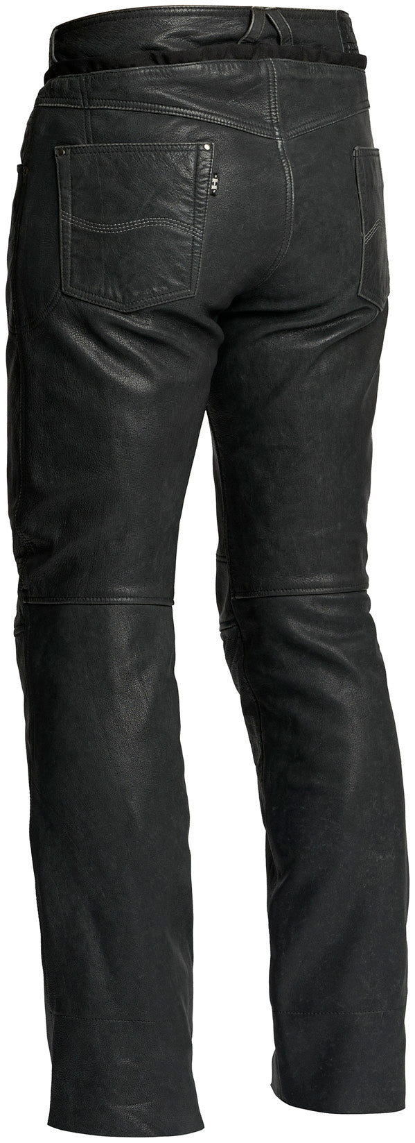 Halvarssons Seth Leather Motorcycle Trousers Black